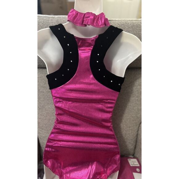 Balera Eggplant Women's Medium Adult Dance Leotard Lot NWT Alexandra Pink Ballet - Picture 4 of 5